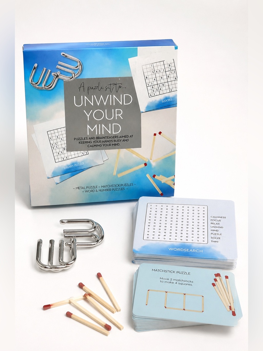 Unwind your mind puzzle set